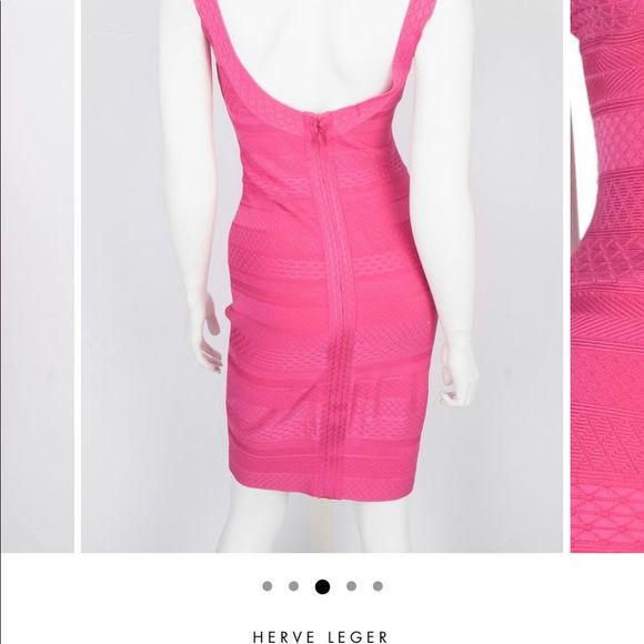Herve Leger Hot pink - Picture 4 of 6